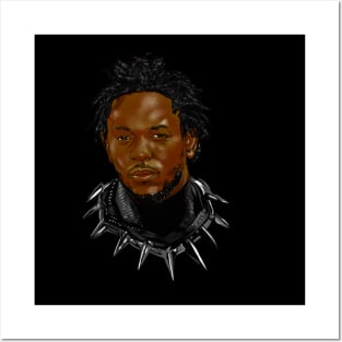 Black Panther Kendrick Lamar Posters and Art